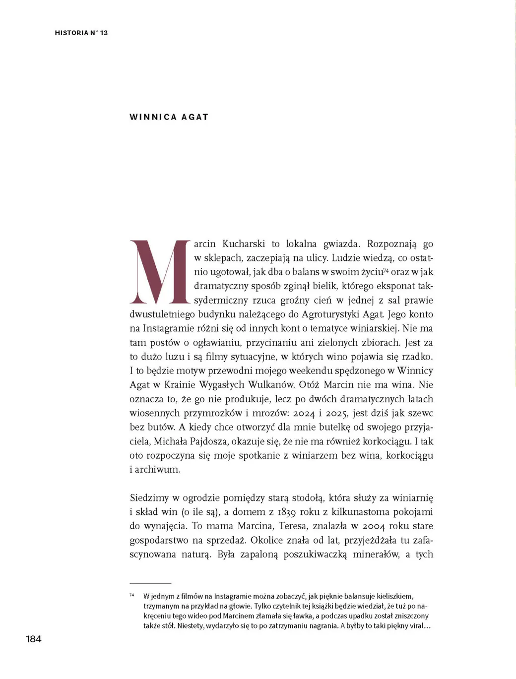 „Historie o polskim winie” – Winnica Kaut (lewa strona)
