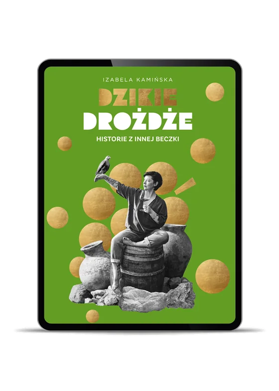 E-book „Dzikie drożdże. Historie z innej beczki” na tablecie
